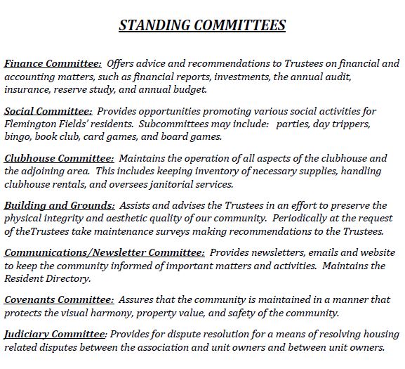 picture Standing Committees